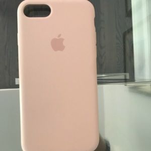 iPhone 7/8 Apple silicon case pink sand
